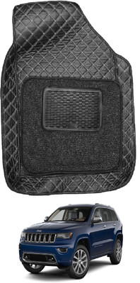 MOCKHE Leatherite 7D Mat For  Jeep Compass(Black)