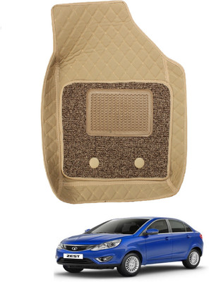 Auto Hub Leatherite 7D Mat For  Tata Zest(Beige)