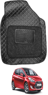 MOCKHE Leatherite 7D Mat For  Hyundai Santro(Black)