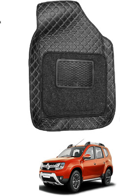 Auto Hub Leatherite 7D Mat For  Renault Duster(Black)