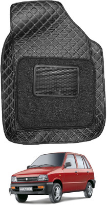 Auto Hub Leatherite 7D Mat For  Maruti Suzuki 800(Black)