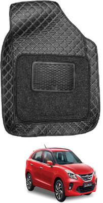 MOCKHE Leatherite 7D Mat For  Toyota Glanza(Black)