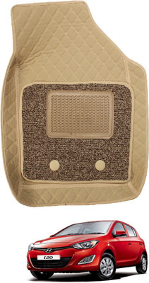 MOCKHE Leatherite 7D Mat For  Hyundai i20(Beige)