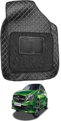 Auto Hub Leatherite 7D Mat For  Mercedes Benz A-Class(Black)