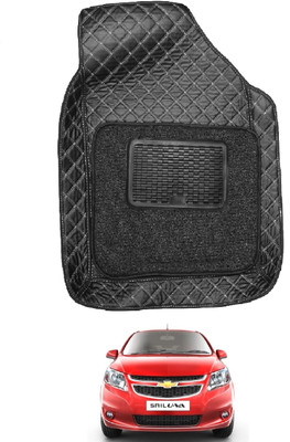MOCKHE Leatherite 7D Mat For  Chevrolet UVA(Black)