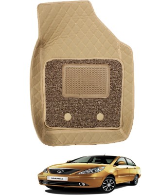 MOCKHE Leatherite 7D Mat For  Tata Manza(Beige)