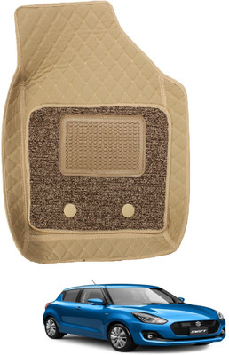 Auto Hub Leatherite 7D Mat For  Maruti Suzuki Swift(Beige)