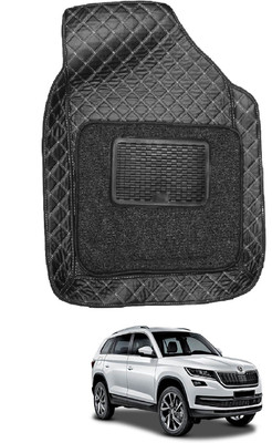 MOCKHE Leatherite 7D Mat For  Skoda Kodiaq(Black)
