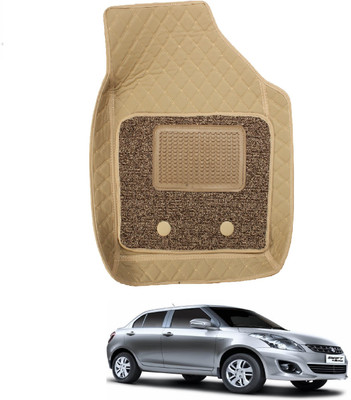 Auto Hub Leatherite 7D Mat For  Maruti Suzuki Swift Dzire(Beige)