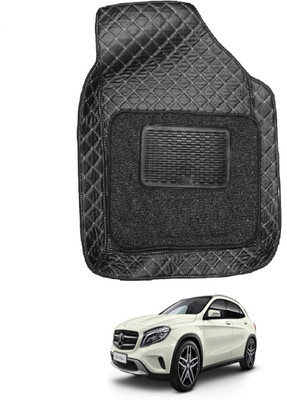 Auto Hub Leatherite 7D Mat For  Mercedes Benz E200(Black)