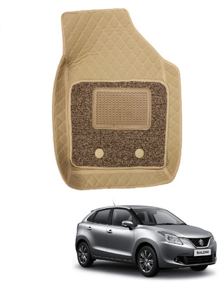 Auto Hub Leatherite 7D Mat For  Maruti Suzuki Baleno(Beige)