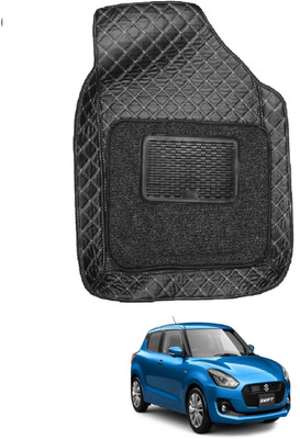 MOCKHE Leatherite 7D Mat For  Maruti Suzuki Swift(Black)