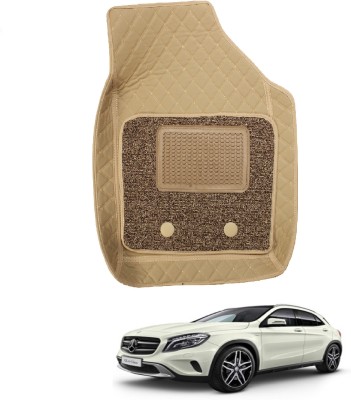 MOCKHE Leatherite 7D Mat For  Mercedes Benz E200(Beige)