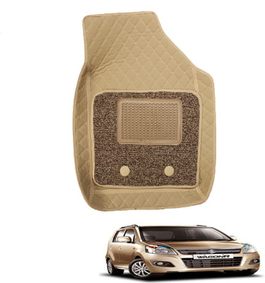 Auto Hub Leatherite 7D Mat For  Maruti Suzuki WagonR(Beige)