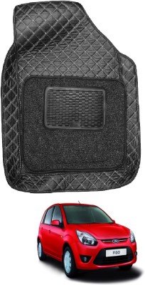 Auto Hub Leatherite 7D Mat For  Ford Figo(Black)
