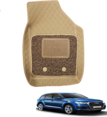 MOCKHE Leatherite 7D Mat For  Audi Q7(Beige)