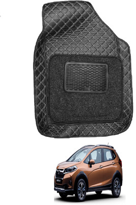 Auto Hub Leatherite 7D Mat For  Honda WR-V(Black)