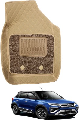 MOCKHE Leatherite 7D Mat For  Toyota Urban Cruiser(Beige)