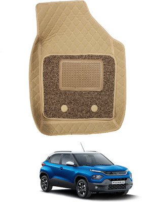MOCKHE Leatherite 7D Mat For  Tata Universal For Car(Beige)