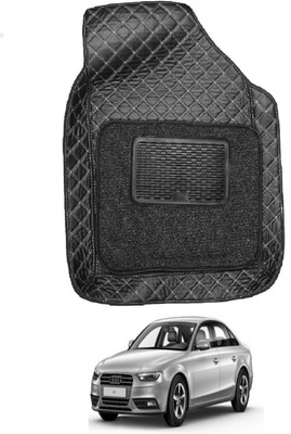 Auto Hub Leatherite 7D Mat For  Audi A4(Black)
