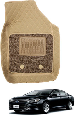 Auto Hub Leatherite 7D Mat For  Toyota Camry(Beige)