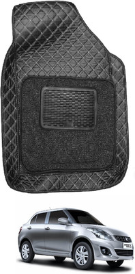 Auto Hub Leatherite 7D Mat For  Maruti Suzuki Swift Dzire(Black)