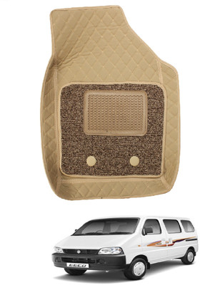 Auto Hub Leatherite 7D Mat For  Maruti Suzuki Eeco(Beige)