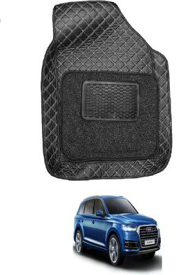 Auto Hub Leatherite 7D Mat For  Audi Q7(Black)