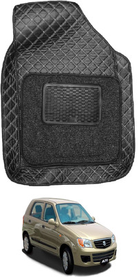 MOCKHE Leatherite 7D Mat For  Maruti Suzuki Alto(Black)