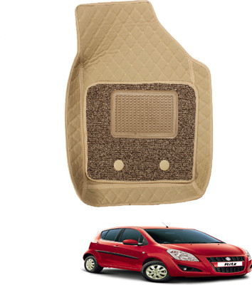 MOCKHE Leatherite 7D Mat For  Maruti Suzuki Ritz(Beige)