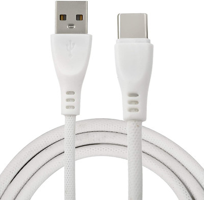 SHREE NILKANTH ENTERPRISE USB Type C Cable 1 m c101(Compatible with laptop, desktop, mobile, White)