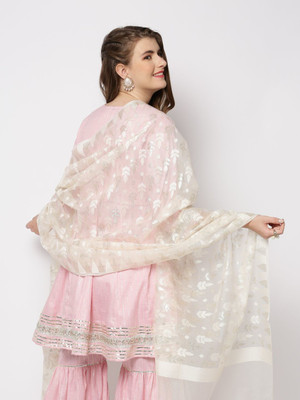 DUPATTA BAZAAR Net Woven Women Dupatta
