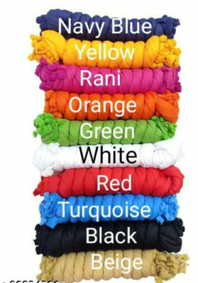 MAAN IMPEX Cotton Blend Solid Women Dupatta