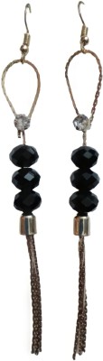 BB Fashion Trends New Earrings with Chain & Crystals Gemstone Crystal Alloy Drops & Danglers