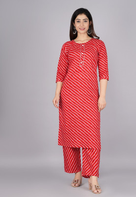 MACHLA Women Kurta Pant Set