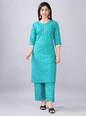 MACHLA Women Kurta Pant Set
