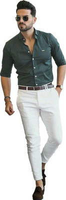 RGDP CREATION Polycotton Self Design Shirt & Trouser Fabric