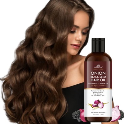 INTIMIFY Onion Oil for hair Growth For Men & Women With Black Seed Oil Extracts 120 ml Hair Oil(120 ml)