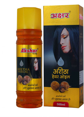 AKSHAR Areetha Hair Oil 200ml (Pack Of 2) Hair Oil(200 ml)