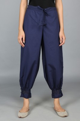 bottomskart.com Solid Cotton Women Harem Pants