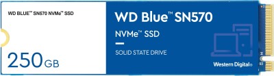 WESTERN DIGITAL WD Blue NVMe SN570 250 GB Laptop, Desktop Internal Solid State Drive (SSD) (WDS250G3B0C)(Interface: PCIe NVMe, Form Factor: M.2)