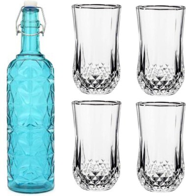 Somil Combo Of Bottle And Glass Set -A71 Jug Bottle Glass Set(Glass)