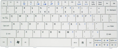 SellZone ASPIRE ONE 751, ZA3 SERIES, 9Z.N3C82.ROF, PK130122A14 Internal Laptop-size Laptop Keyboard Compatible with Desktop, Laptop, Mac(Black)