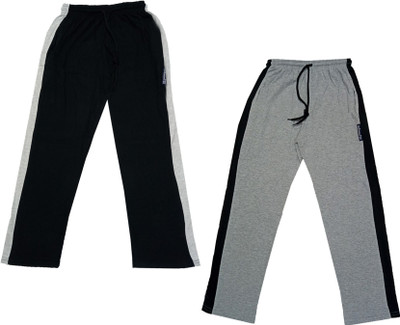 KAVYA Track Pant For Boys(Multicolor, Pack of 2)