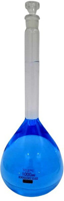 Monarch Scientific Industries (MSW) Volumetric Flask(1000 ml, Pack of 1)
