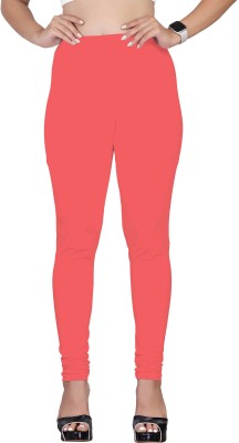 CADILA Churidar  Western Wear Legging(Pink, Solid)