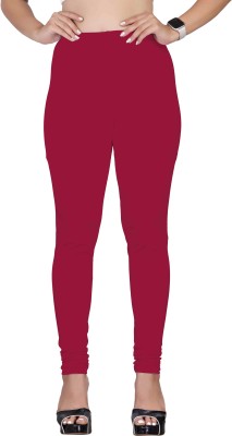 CADILA Churidar  Western Wear Legging(Pink, Solid)