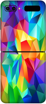 Vcare GadGets Samsung Galaxy Z Flip Mobile Skin(Multicolor)