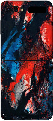 Vcare GadGets Samsung Galaxy Z Flip Mobile Skin(Multicolor)
