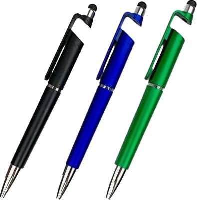 ShubhKraft Return Gift Item In Bulk For Kids | 3 In 1 Multi Function Ball Pen Ball Pen(Pack of 3, Blue)